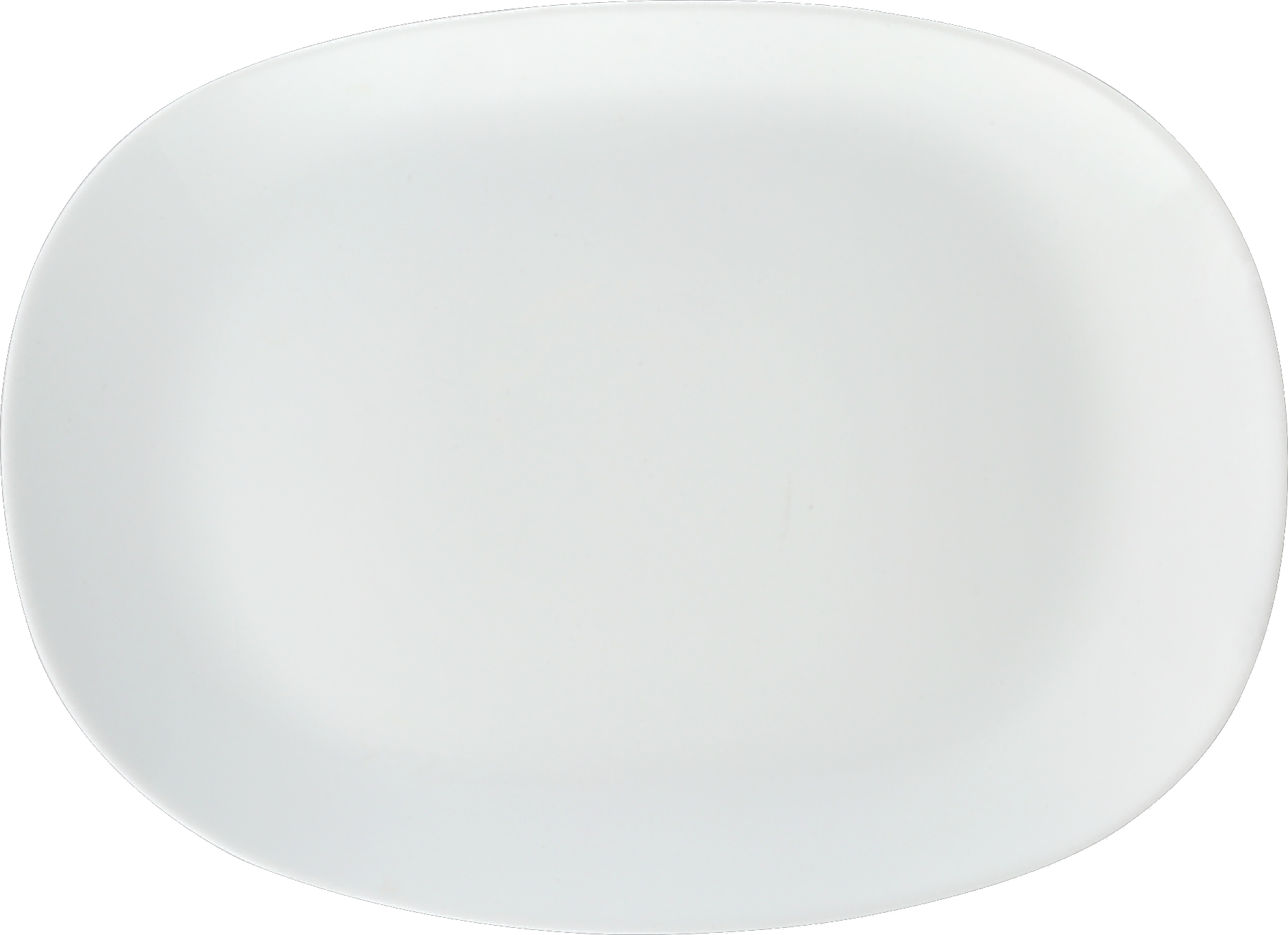 14''SQUARE OVAL PLATE<br>F-LFYP140